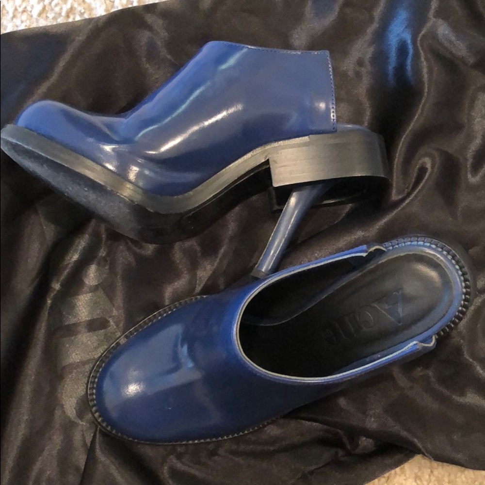 Acne Studios mule in heels